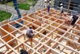 木造住宅の組立